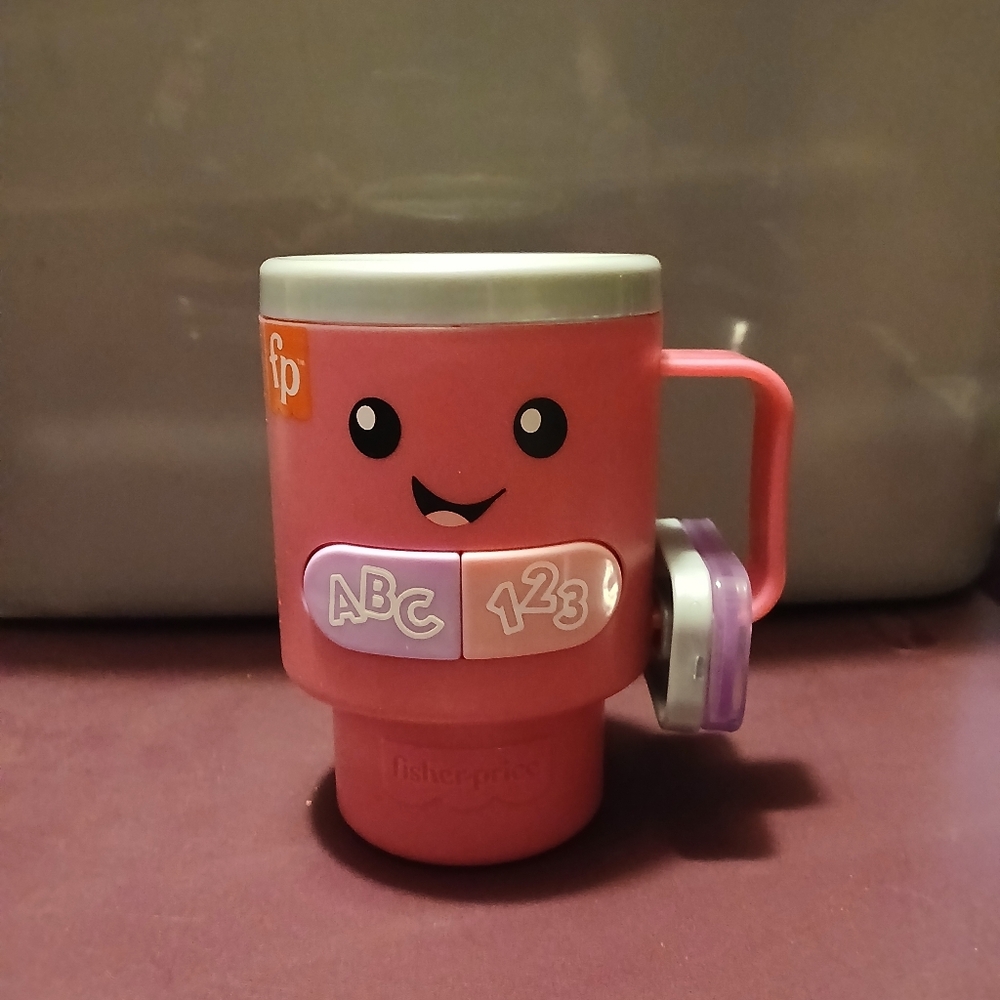Fisher-Price Pink Learning Cup Toy